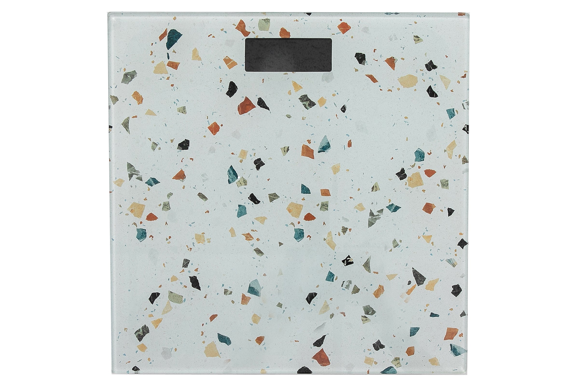 Digital Glass Body Scale (Square - Terrazzo)