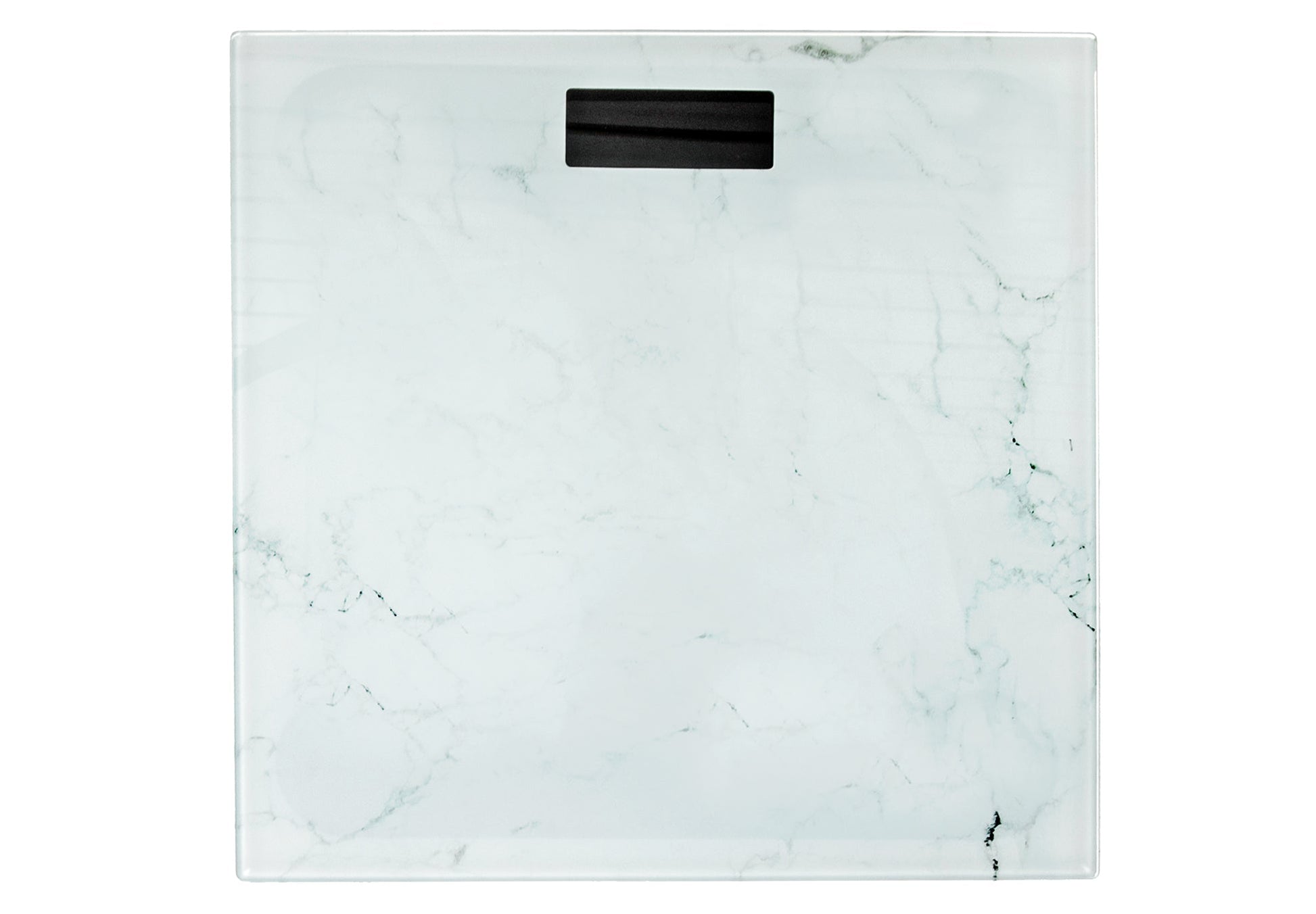 Digital Glass Body Scale (Square - White Marble)