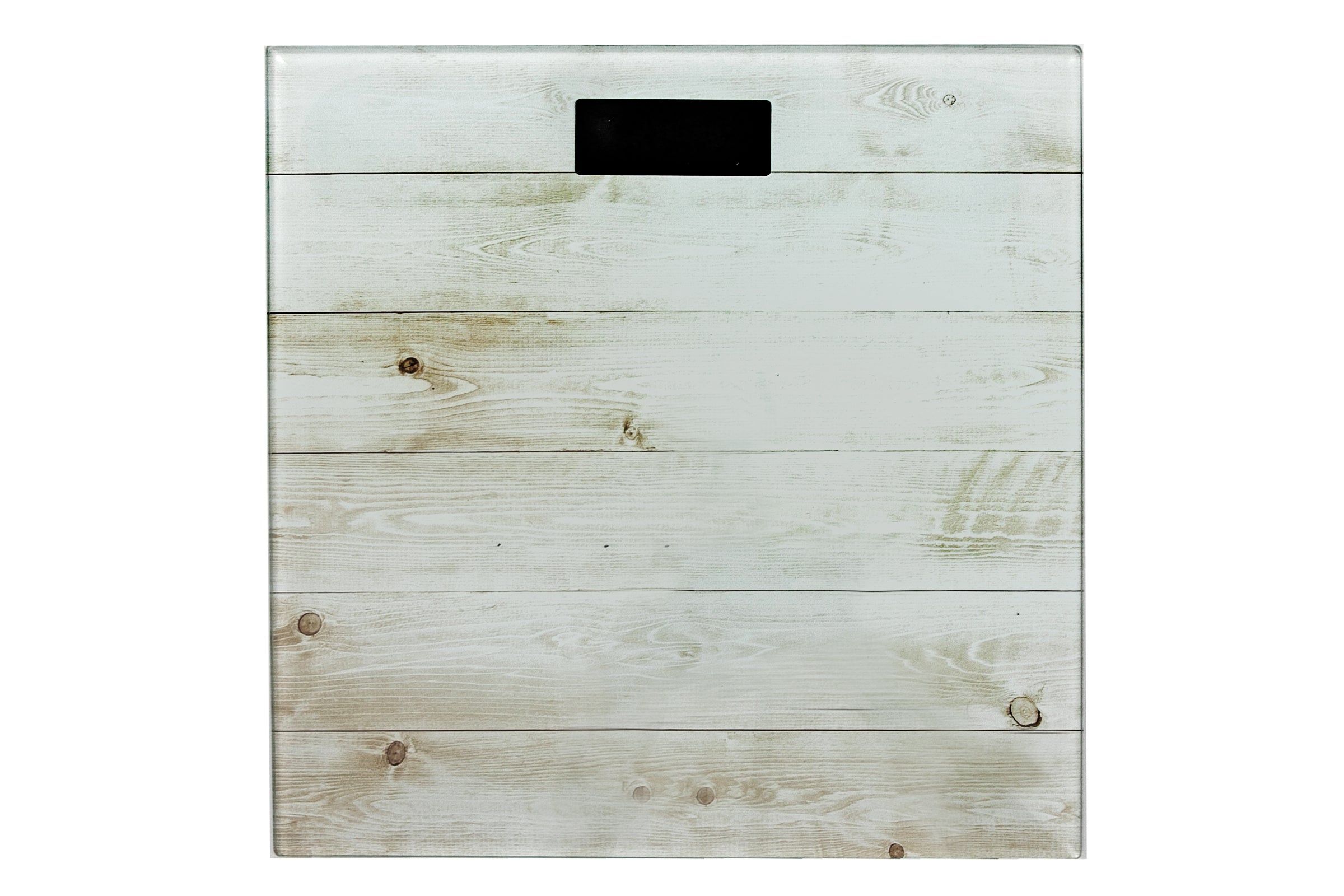 Digital Glass Body Scale (Square - Wood Plank)