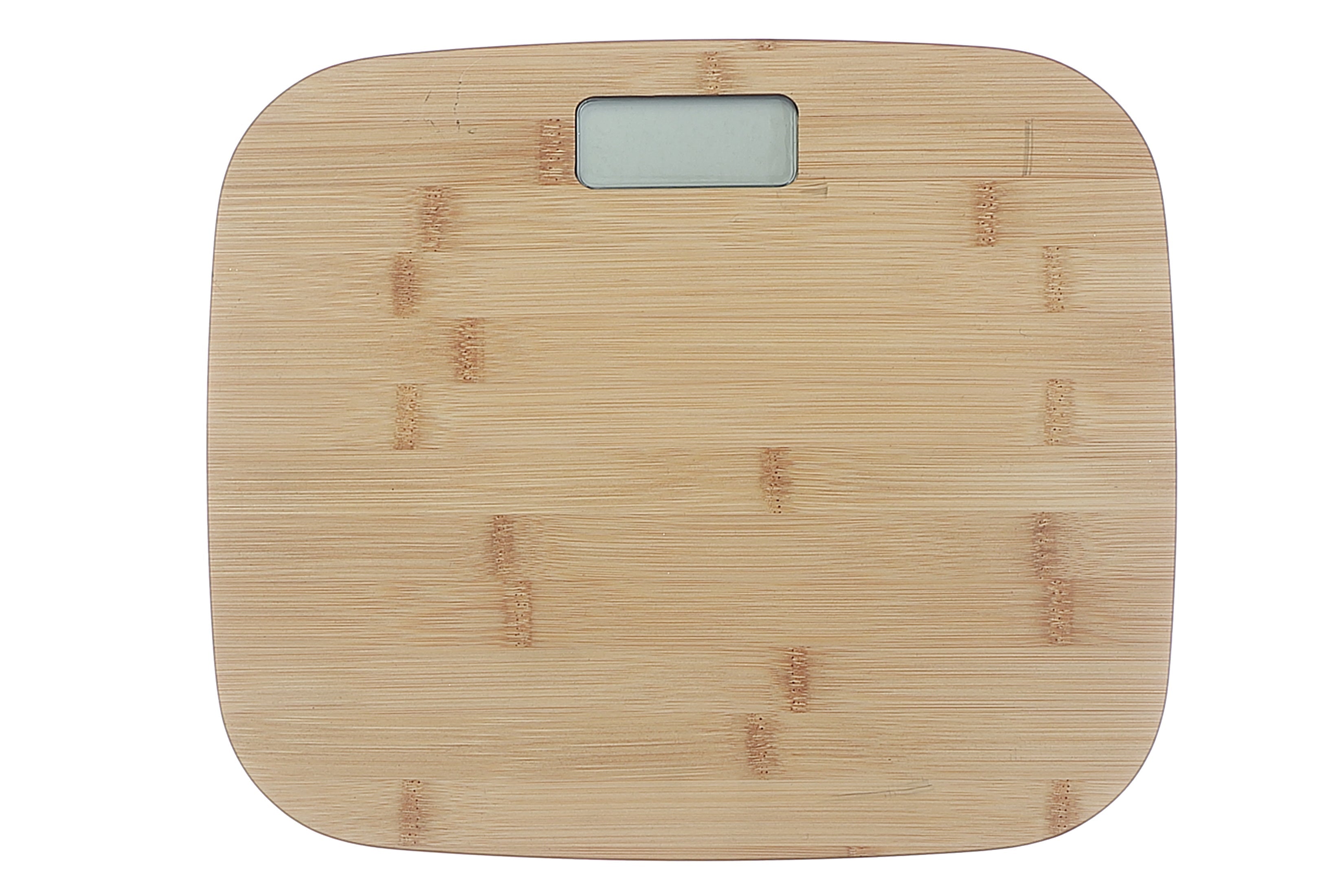Bathroom Body Scale with Bamboo Top – Digital Weight Scale, Home Bathroom Accessory