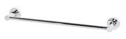 Wall Mounted Chrome Towel Bar 24" Bathroom Accessory