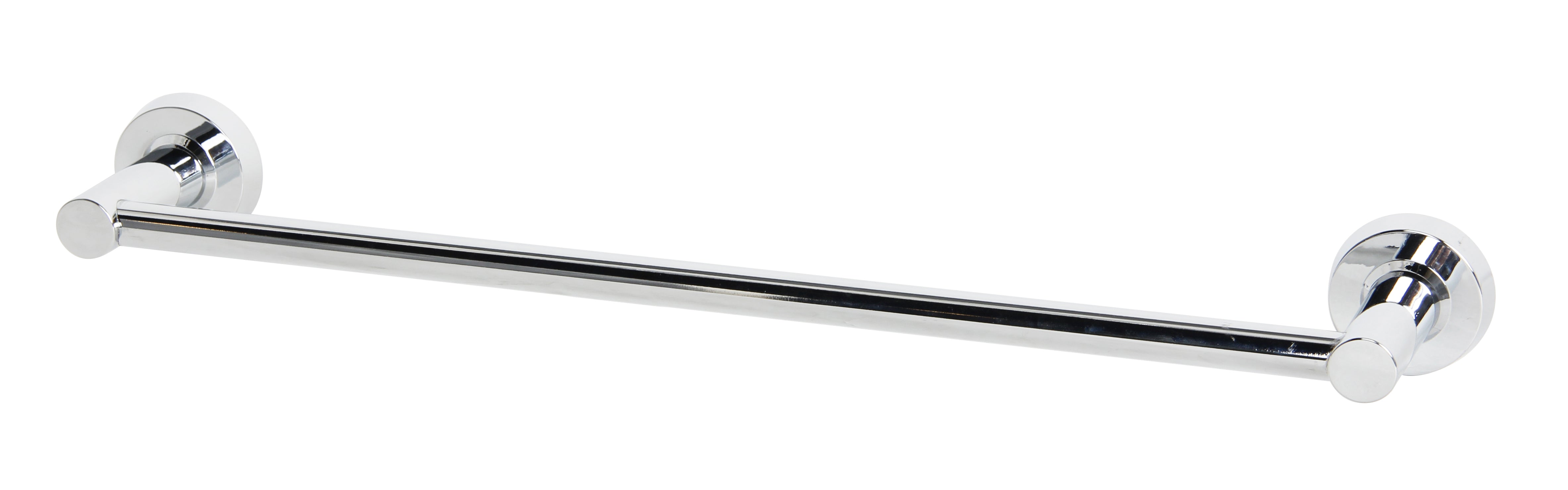 Wall Mounted Chrome Towel Bar 24" Bathroom Accessory