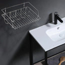 Bath Rack On The Wall With 5 Hooks