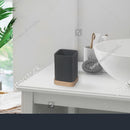 Polyresin Tumbler With Rubber Wood