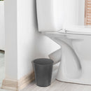 Metal Embossing Waste Bin 5L Black