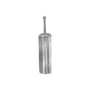 Metal Toilet Brush Holder Silver