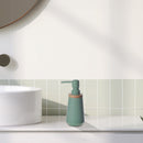 Polyresin Soap Dispenser With Wood