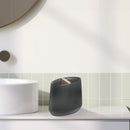 Polyresin Toothbrush Holder With Wood