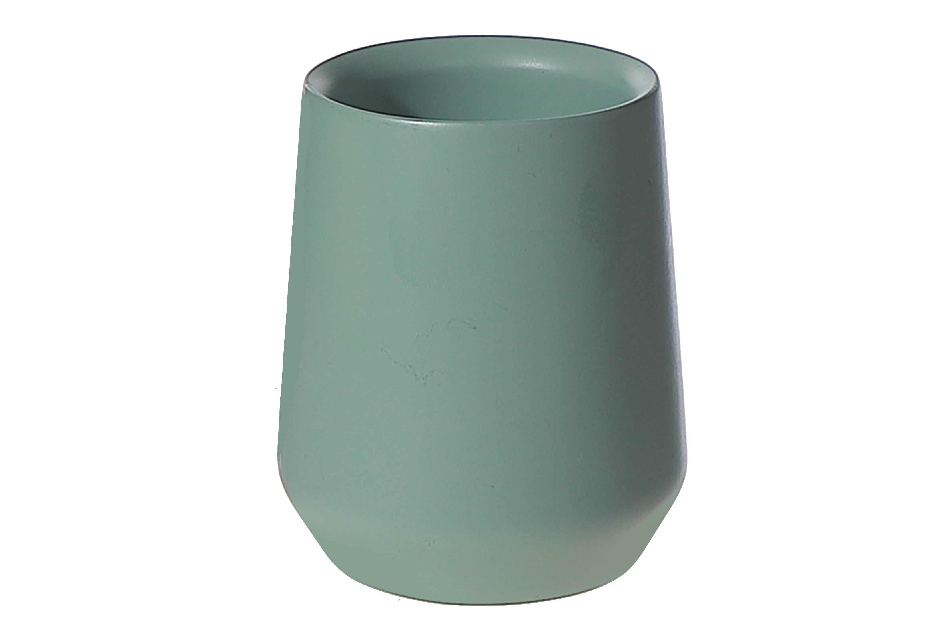 Polyresin Tumbler, Polyresin Bathroom Tumbler, Countertop Toothbrush Cup, Modern Bath Accessory
