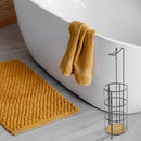 4 Roll Paper Holder With Bamboo Bottom