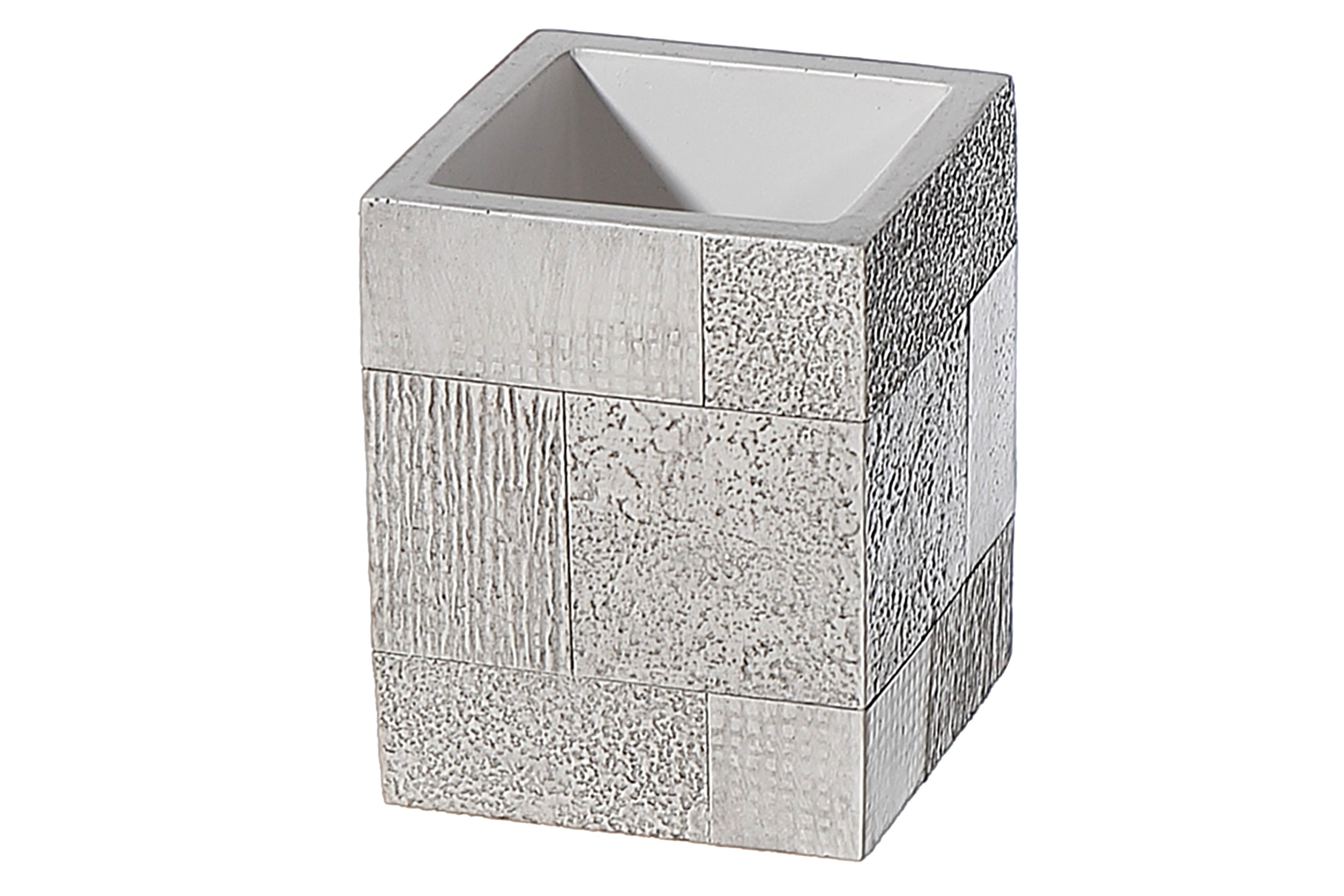 Cement Bathroom Tumbler – Toothbrush Holder, Modern Vanity Accessory