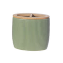 Toothbrush Holder With Bamboo Green