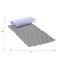Bathroom Tub Mat With Suction Cups Assorted - Set of 3