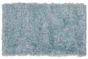 Cotton Loom Bath Mat Blue 20x32 Inch, Bathroom Rug, Home Decor