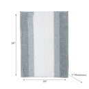 Stripe Chenille Bath Mat 20"X28"