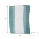 Stripe Chenille Bath Mat 20"X28"