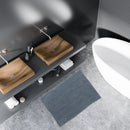 Solid Color Cheniile Bath Mat 20"X28"