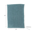 Solid Color Cheniile Bath Mat 20"X28"