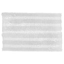 Solid Cheniile Bath Mat 20"X32" White