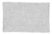 White Shining Chenille Bath Mat 20"x32" – Soft Bathroom Rug, Home Decor