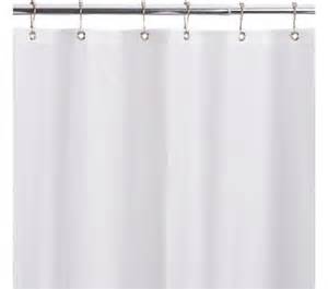 Pvc Shower Liner (White) (70 X 72)