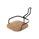 Napkin Holder With Bamboo Bottom