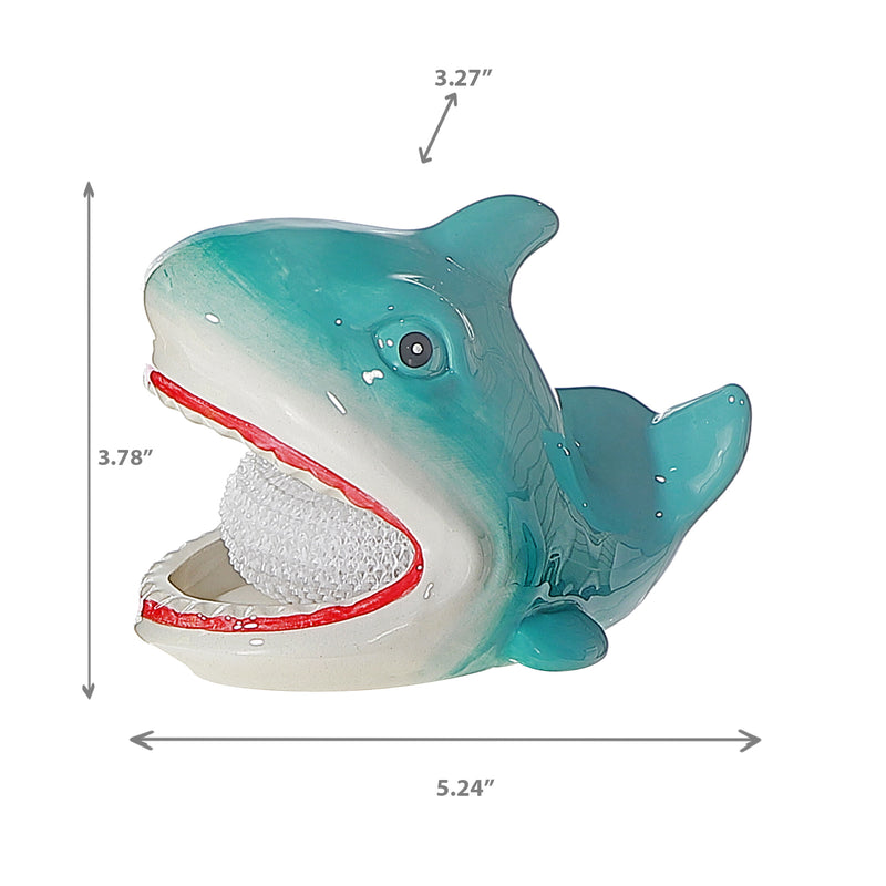 Sponge Holder With White Sponge Shark