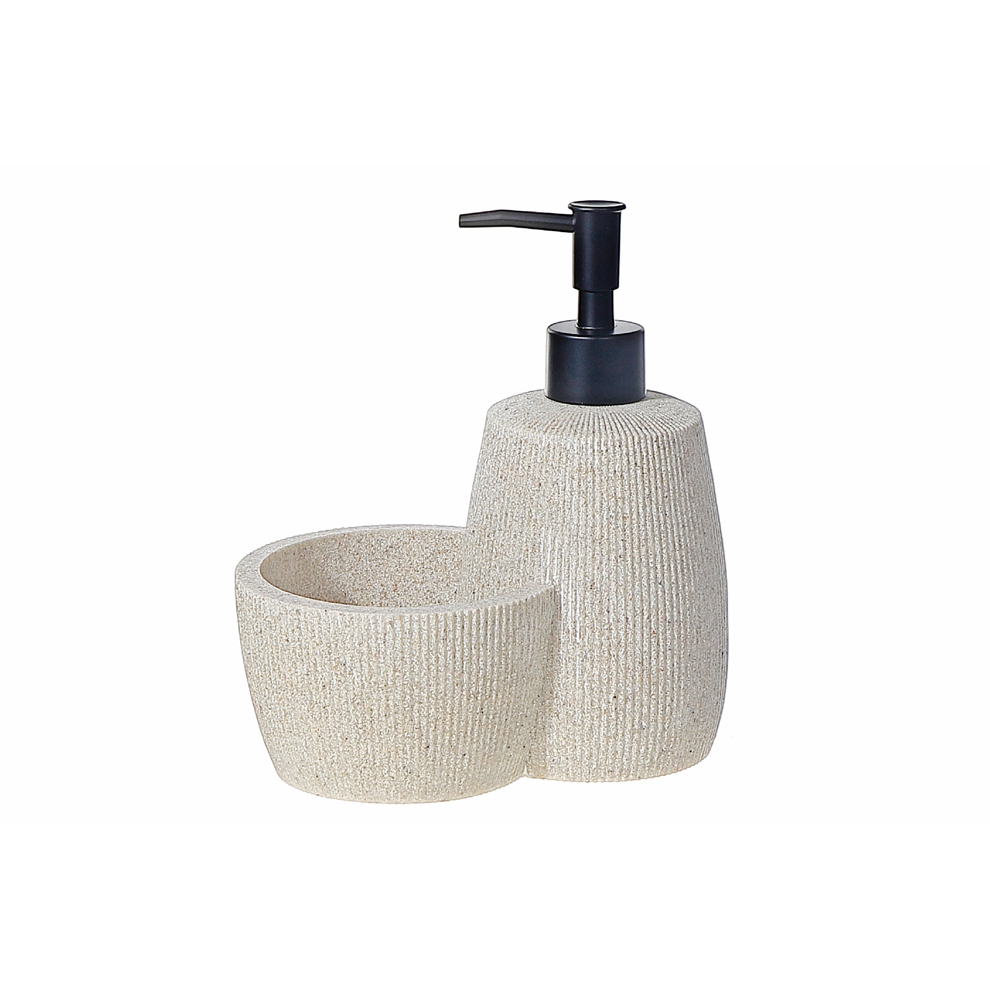 Polyresin Kitchen Sink Soap Dispenser – Bathroom & Kitchen Counter Accessory