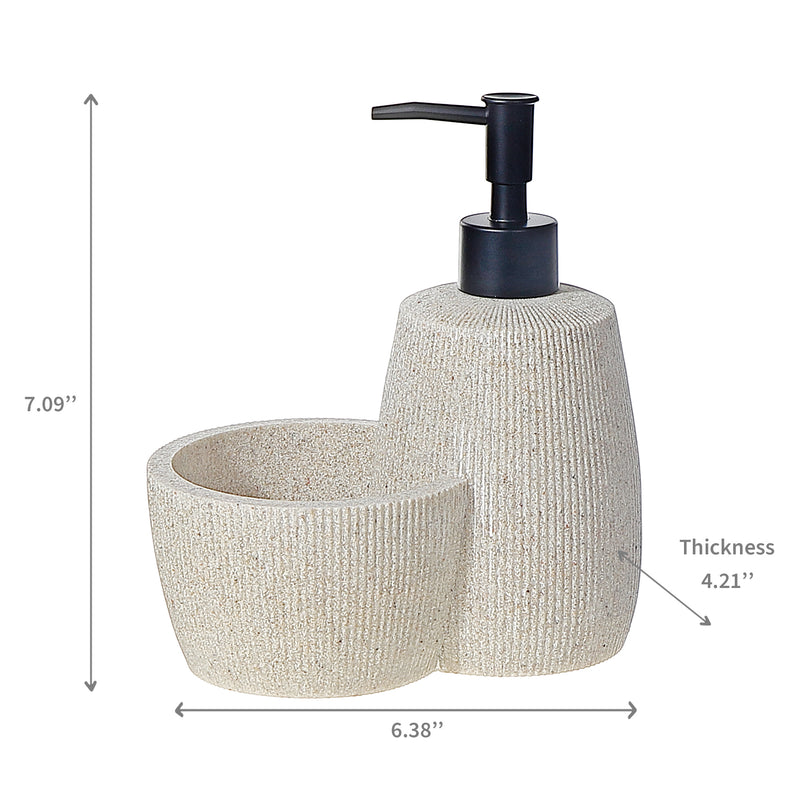 Polyresin Kitchen Sink Soap Dispenser