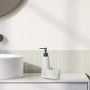 Polyresin Kitchen Sink Soap Displayenser In Marble Finish