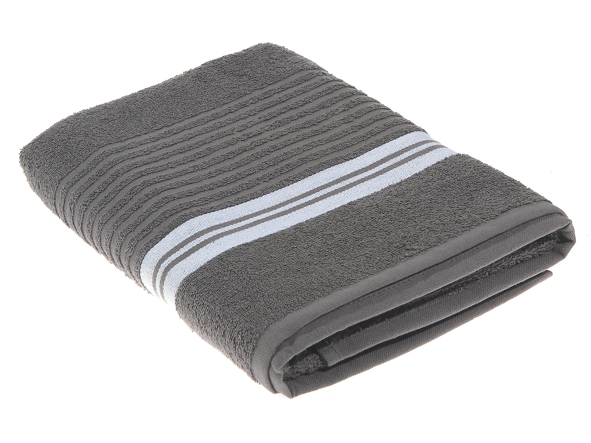 Deluxe Bath Towel (27 X 50) (Cool Gray) - Set of 2