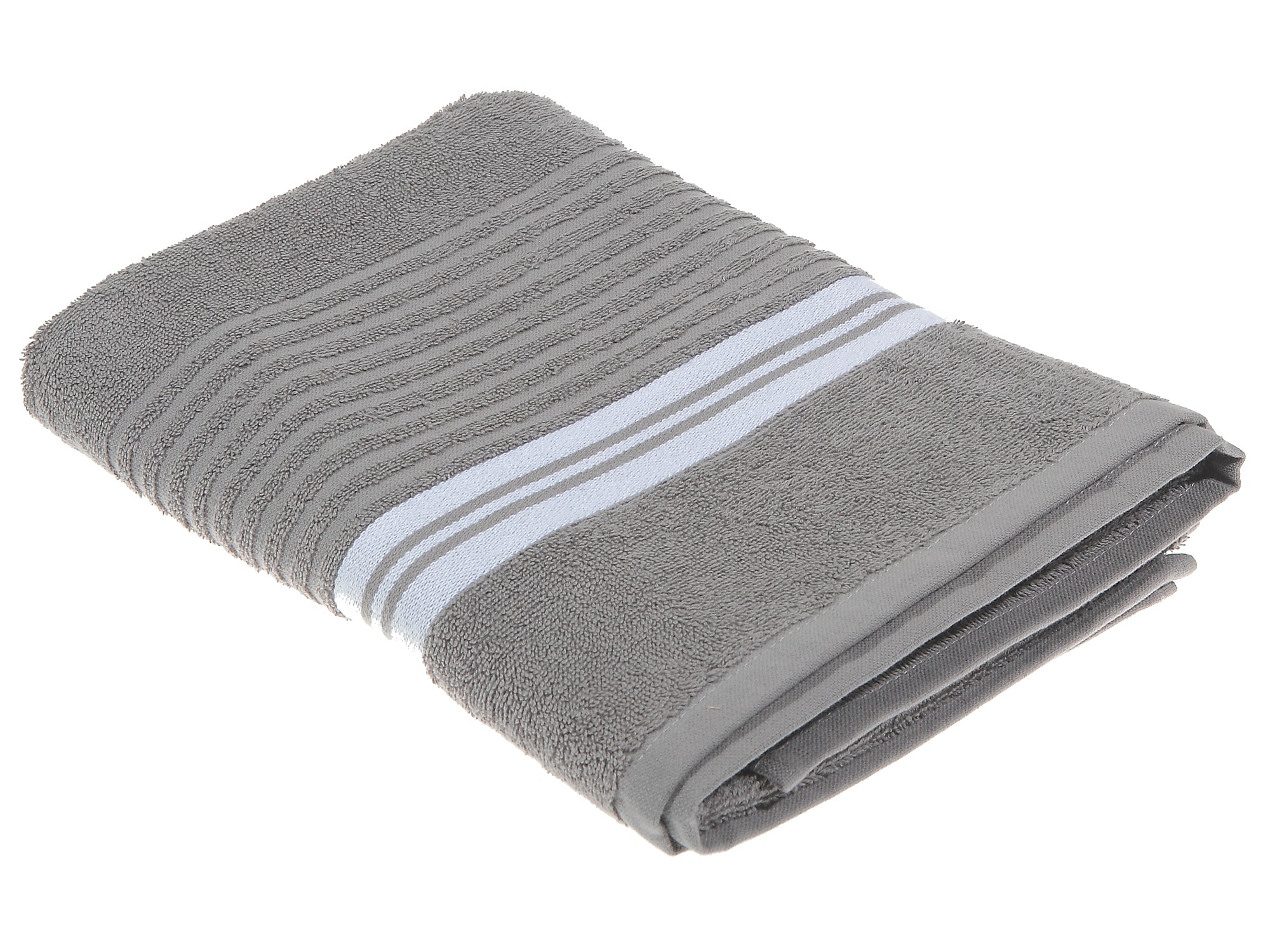 Deluxe Bath Towel (27 X 50) (Light Gray) - Set of 2