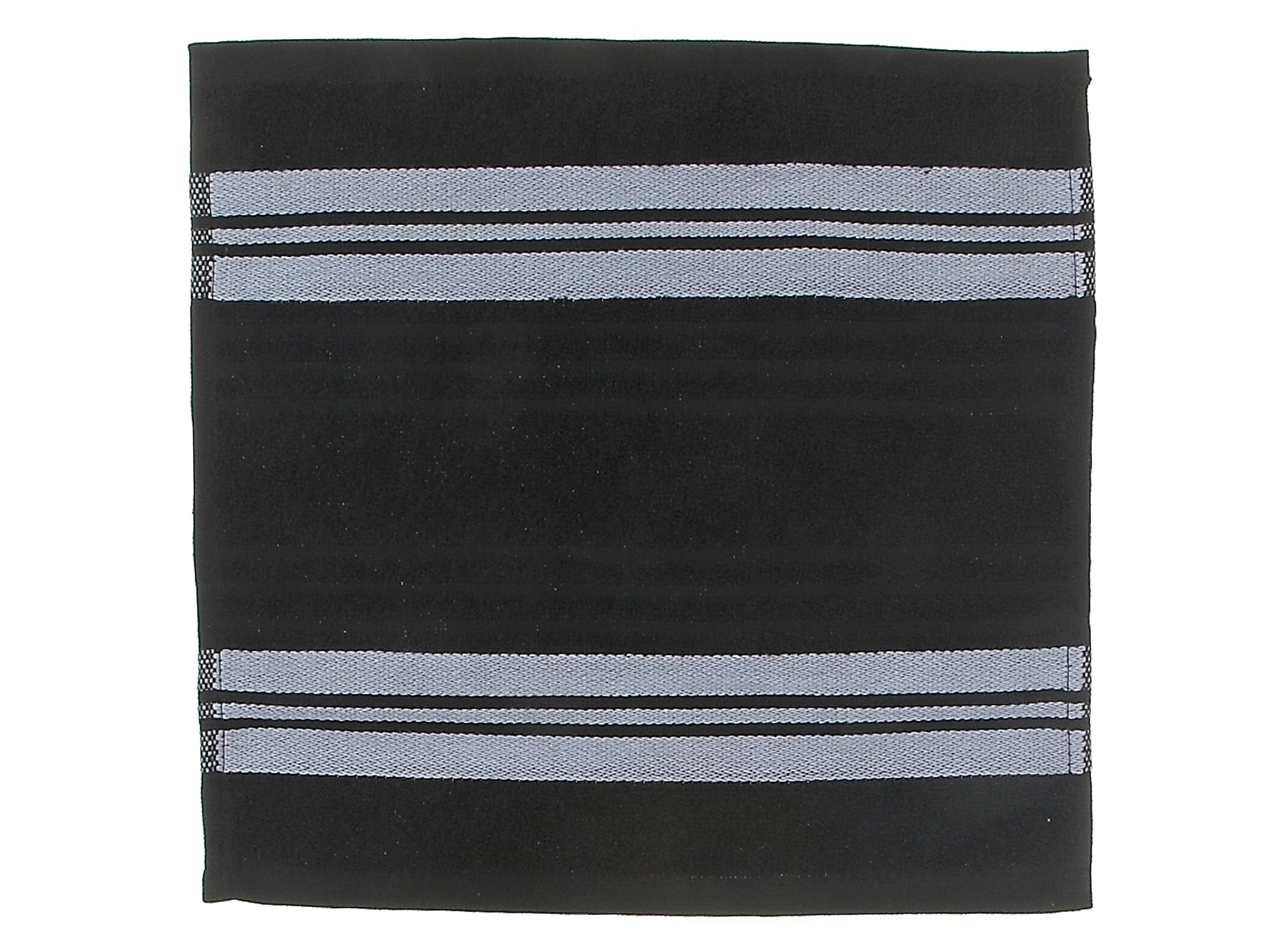 Deluxe Wash Cloth (12 X 12) (Black) - Set of 6