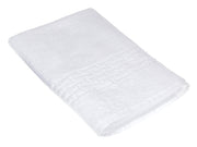 Basketweave Bath Towel (30 X 60) (White) - Set of 2