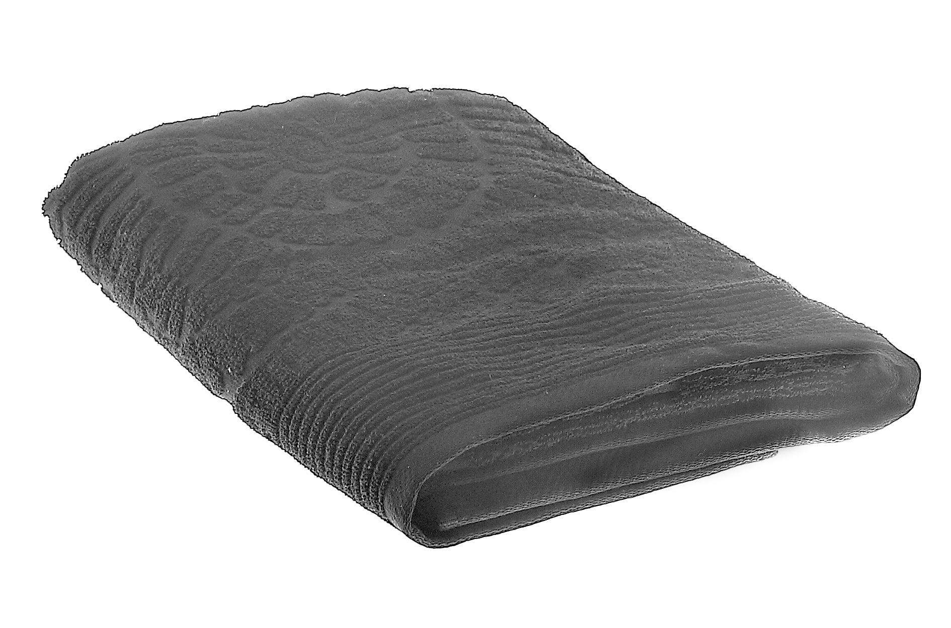 Charleston Bath Sheet 30" X 60" Dark Grey, Dark Grey Cotton Bath Sheet, Absorbent And Plush, Bathroom Essential