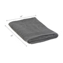 Charleston Bath Sheet 30" X 60" Light Grey