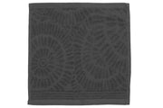 Charleston Wash Cloth 12" X 12" Light Grey - Set Of 6, Light Grey Cotton Wash Cloth, Absorbent And Soft, Bathroom Towel