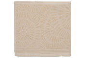 Charleston Wash Cloth 12" X 12" Sand - Set Of 6, Sand Colored Wash Cloth, Soft And Plush, Bathroom Linen