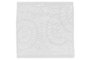 Charleston Wash Cloth 12" X 12" White - Set Of 6, White Cotton Wash Cloth, Soft And Durable, Bathroom Essential