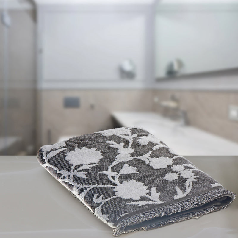 Cameron Bath Towel 27" X 50" Dark Grey