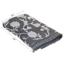 Cameron Bath Towel 27" X 50" Dark Grey