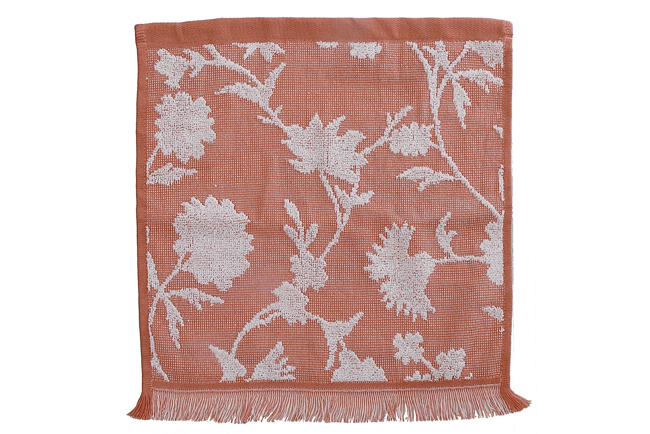 Cameron Wash Cloth 12" X 12" Blush - Set Of 6, Blush Cotton Wash Cloth, Soft And Plush, Bathroom Towel