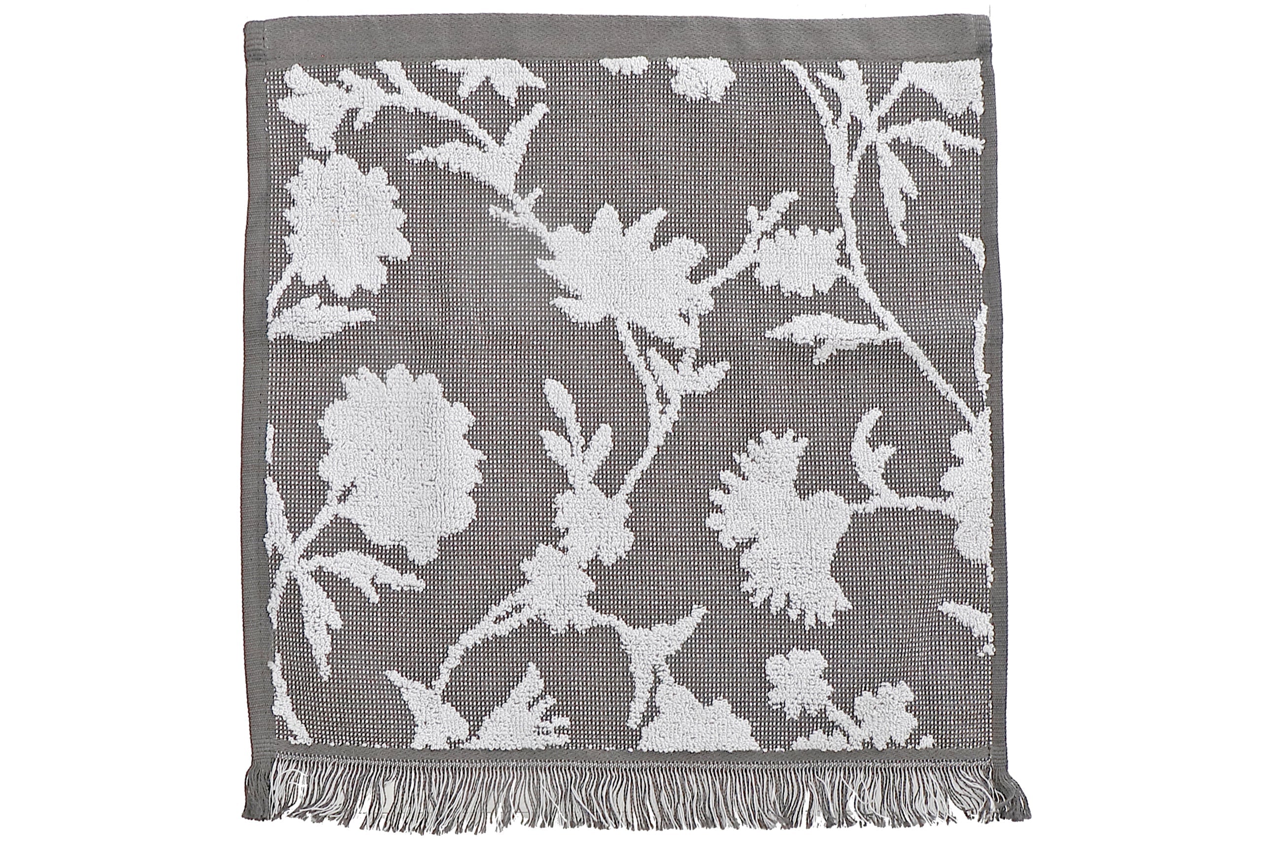 Cameron Wash Cloth 12" X 12" Dark Grey - Set Of 6, Dark Grey Wash Cloth, Absorbent Cotton Towel, Bathroom Essential