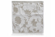 Cameron Wash Cloth 12" X 12" Light Grey - Set Of 6, Light Grey Cotton Wash Cloth, Soft And Durable, Bathroom Linen
