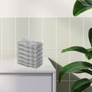 Cameron Wash Cloth 12" X 12" Light Grey - Set of 6