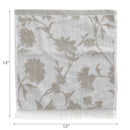 Cameron Wash Cloth 12" X 12" Light Grey - Set of 6