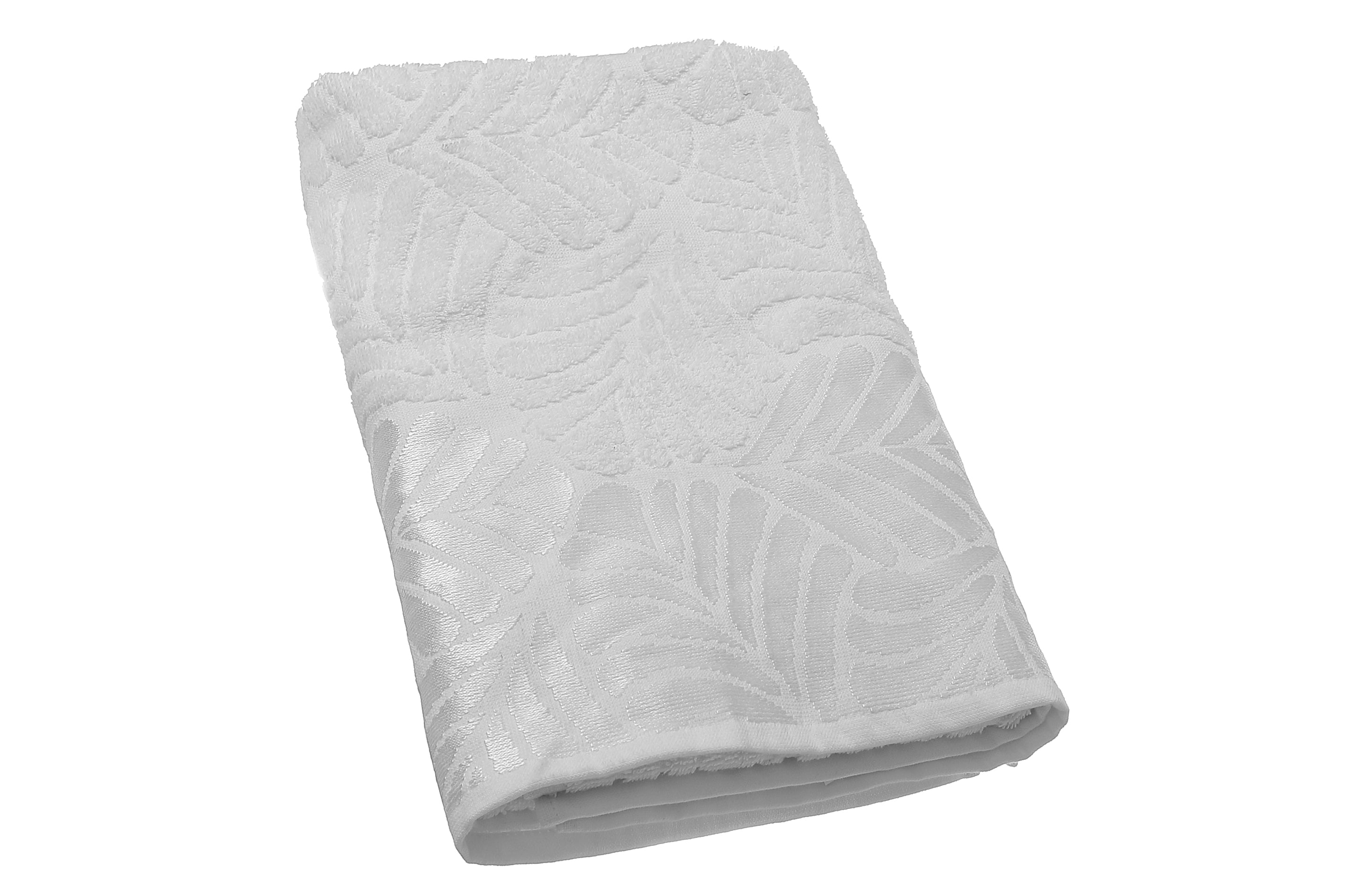 Baltic Bath Towel 27" X 50" White, White Cotton Bath Towel, Plush And Absorbent, Bathroom Essential