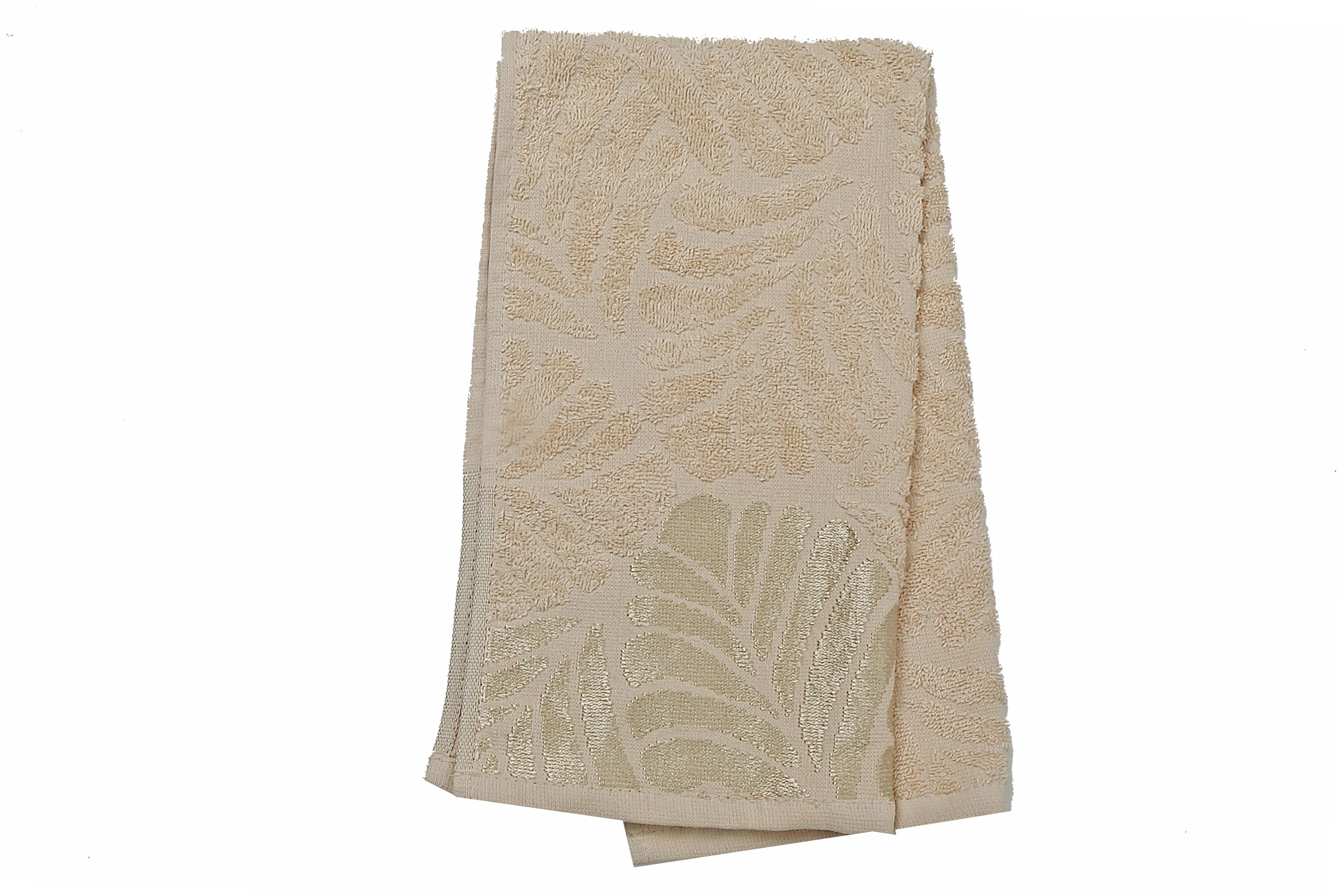 Baltic Hand Towel 16" X 27" Sand - Set Of 2, Sand Colored Hand Towel, Soft And Absorbent, Bathroom Towel, Set Of 2