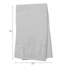 Baltic Hand Towel 16" X 27" White - Set of 2
