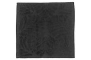 Baltic Wash Cloth 12" X 12" Black - Set Of 6, Black Cotton Wash Cloth, Durable And Soft, Bathroom Essential